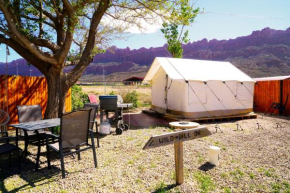 FunStays Glamping Setup Tent in RV Park #6 OK-T6